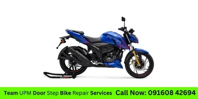 Bajaj Pulsar sports bike in black color